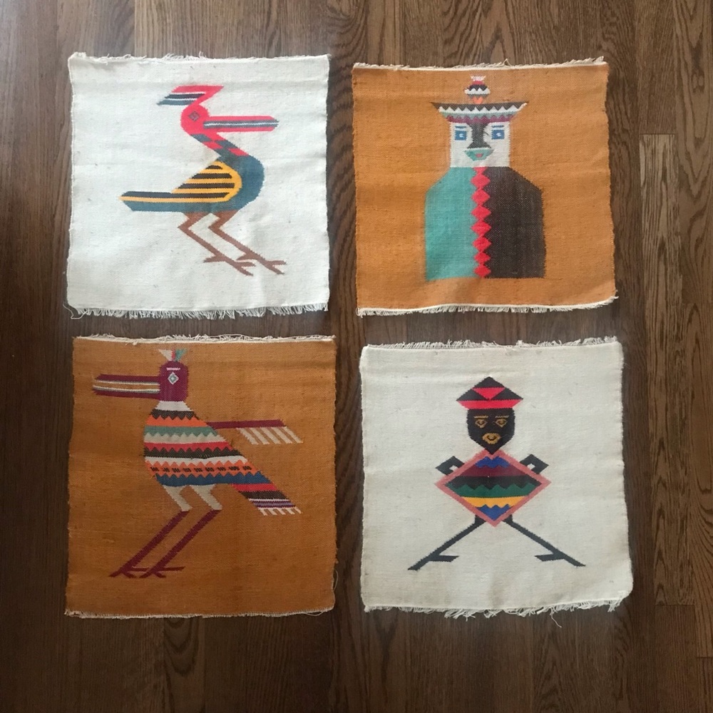 Tapestry Set Of Four